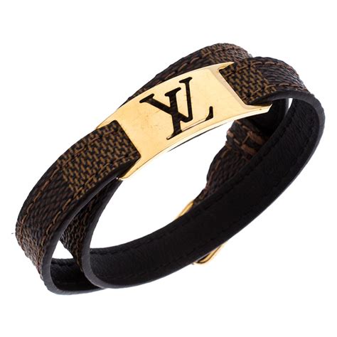 louis vuitton bracelet men gold|louis vuitton bracelet men black.